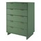 Manhattan Comfort Granville Sage Green 5-Drawer Chest and 6-Drawer Double Dresser, Set of 2 GRAN063 - alternate 6